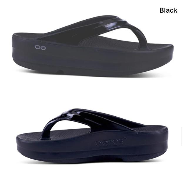 ウーフォス　厚底OOFOS OOmega-Black 2000440050211 OOFOS OOmega OOlala BLACK 2000440050211 ウーフォス ウーメガ