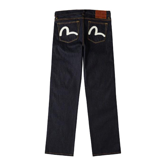 EVISU（エヴィス） HT, White Seagull Printed Pocket Jeans