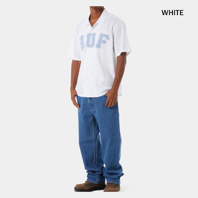 HUF（ハフ） セール ARCH MESH BUTTON UP BU00237SP25 アーチメッシュ