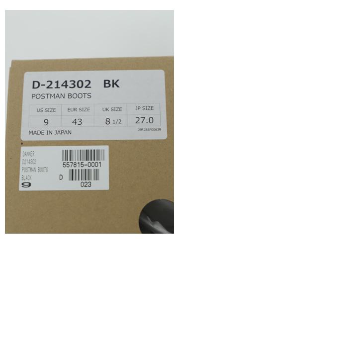Danner（ダナー） POSTMAN BOOTS D214302 ポストマンブーツ 日本製