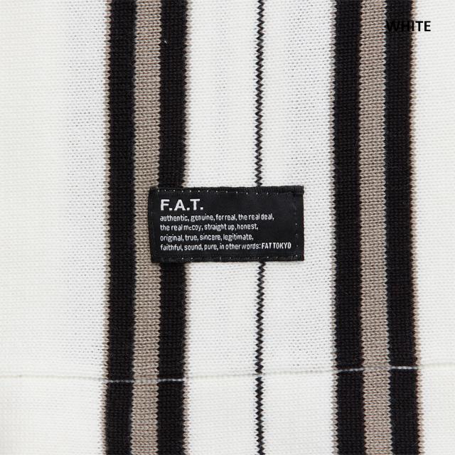 FAT セール F.A.T. PINGAUGE F32410-KN04 ニットポロ 24SS 半袖 メンズ 