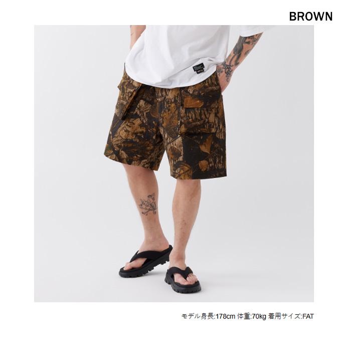 F.A.T. HALFFIELD F32511-PN40 BROWN ベイカーショーツ ハーフパンツ