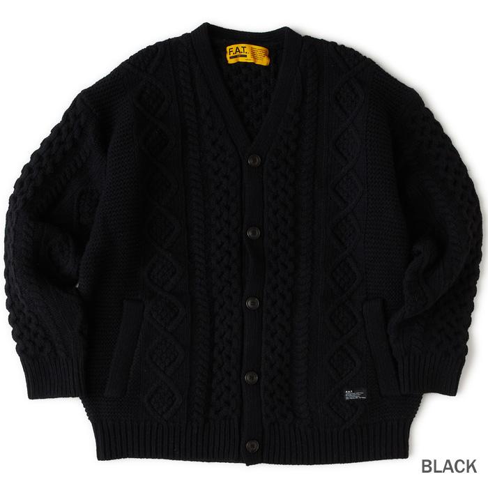 FAT F.A.T. ARANGAN F32520-KN04 BLACK BIGシルエット