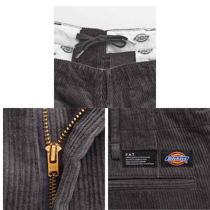 F.A.T. WALLIES F32520-PN20 Dickies×F.A.T. コーデュロイパンツ ワイド エフエイティー デッキーズ  FAT正規取扱店の画像