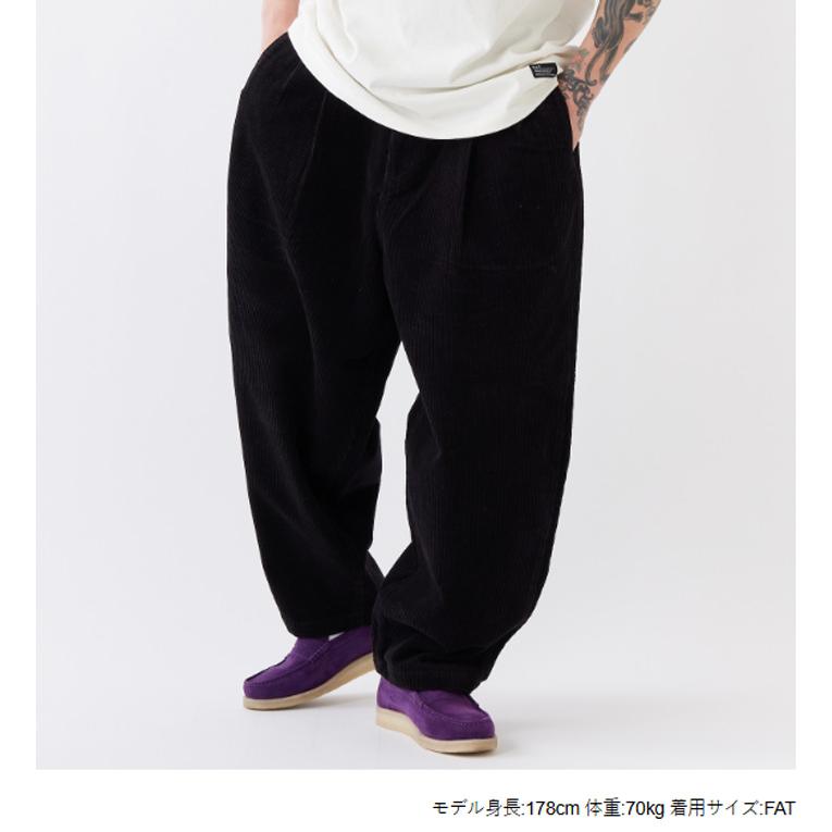 F.A.T. WALLIES F32520-PN20 Dickies×F.A.T. コーデュロイパンツ ワイド エフエイティー デッキーズ  FAT正規取扱店の画像
