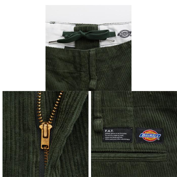 F.A.T. WALLIES F32520-PN20 Dickies×F.A.T. コーデュロイパンツ ワイド エフエイティー デッキーズ  FAT正規取扱店の画像