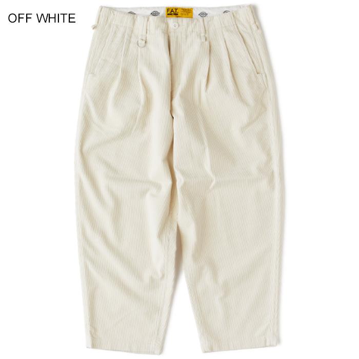 F.A.T. WALLIES F32520-PN20 Dickies×F.A.T. コーデュロイパンツ ワイド エフエイティー デッキーズ  FAT正規取扱店の画像