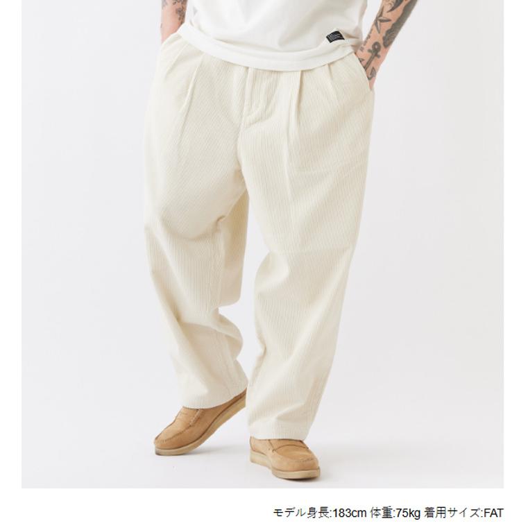 F.A.T. WALLIES F32520-PN20 Dickies×F.A.T. コーデュロイパンツ ワイド エフエイティー デッキーズ  FAT正規取扱店の画像