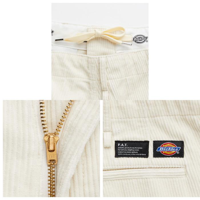 F.A.T. WALLIES F32520-PN20 Dickies×F.A.T. コーデュロイパンツ ワイド エフエイティー デッキーズ  FAT正規取扱店の画像