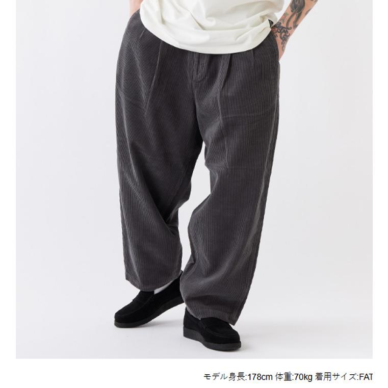 F.A.T. WALLIES F32520-PN20 Dickies×F.A.T. コーデュロイパンツ ワイド エフエイティー デッキーズ  FAT正規取扱店の画像