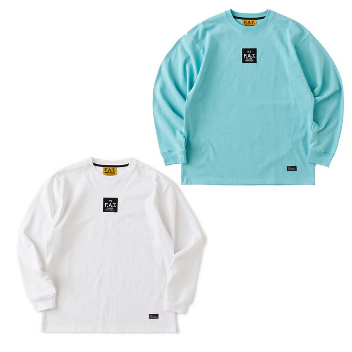 FAT F.A.T. EMBOX L F32610-CT02 ロゴ Tシャツ カットソー 長袖 メンズ