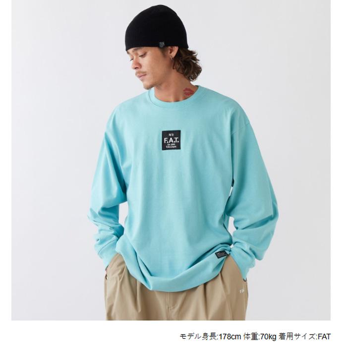 FAT F.A.T. EMBOX L F32610-CT02 ロゴ Tシャツ カットソー 長袖 メンズ 