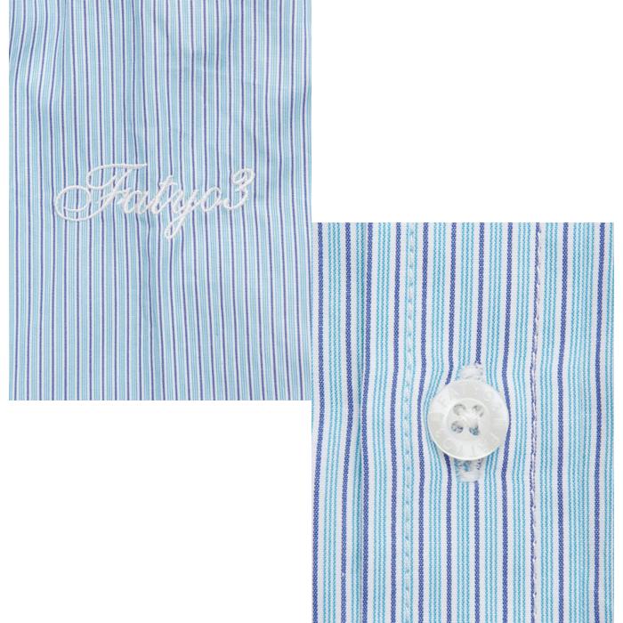 F.A.T. GIGALINE F32610-SH10 メンズ ストライプシャツ｜正規取扱店の画像