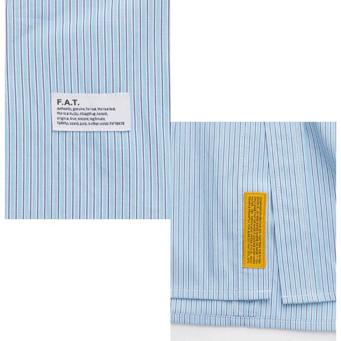 F.A.T. GIGALINE F32610-SH10 メンズ ストライプシャツ｜正規取扱店の画像