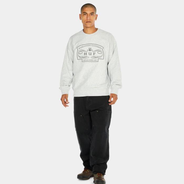 HUF（ハフ） セール WORLDWIDE CLOTHIERS CREWNECK FL00250HO25 