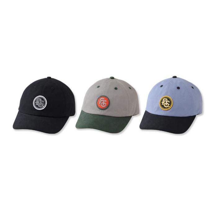 FTC 6パネルキャップ ブラック ベージュ セット FTC エフティーシー BB LOGO PATCH 6 PANEL FTC026SPH01 BBロゴパッチ6