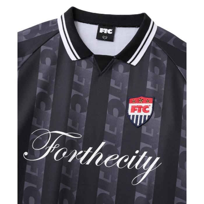 FTC FTC STRIPE LOGO SOCCER JERSEY FTC026SPSH08 ストライプロゴ