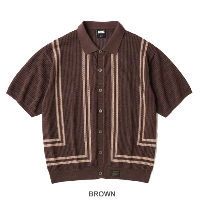 FTC FTC INTARSIA KNIT SHIRT FTC026SUMSH06 インターシャニットシャツ