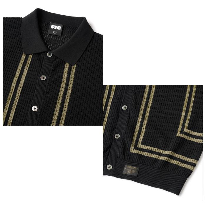 FTC FTC INTARSIA KNIT SHIRT FTC026SUMSH06 インターシャニットシャツ