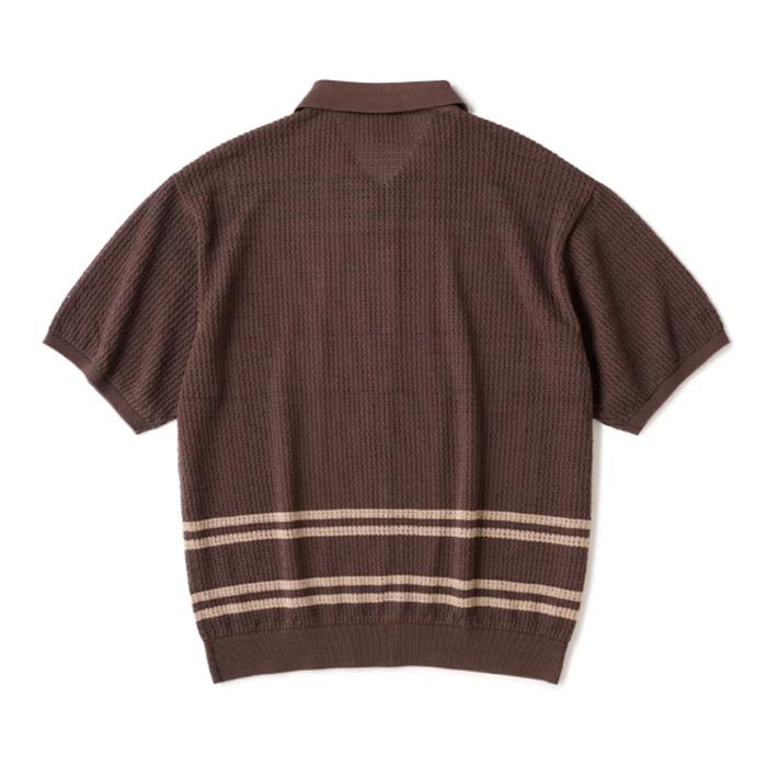 FTC FTC INTARSIA KNIT SHIRT FTC026SUMSH06 インターシャニットシャツ