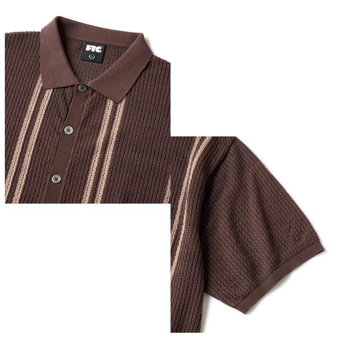 FTC FTC INTARSIA KNIT SHIRT FTC026SUMSH06 インターシャニットシャツ 