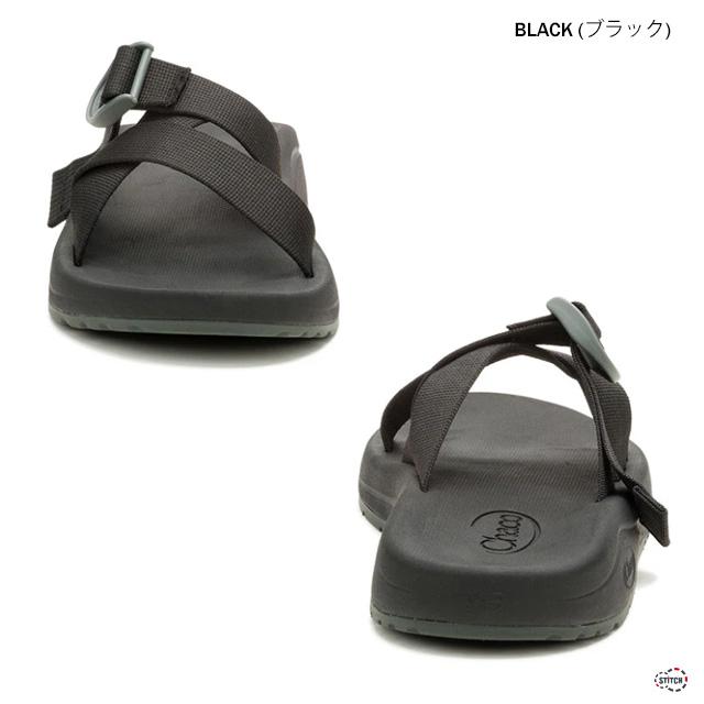CHACO（チャコ） MENS CUSHZ SLIDE BLACK JCH110013Z(12366184) メンズ