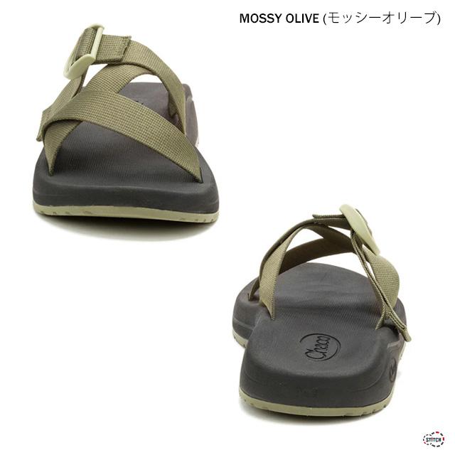 CHACO（チャコ） MENS CUSHZ SLIDE MOSSY OLIVE JCH110021Z (12366184