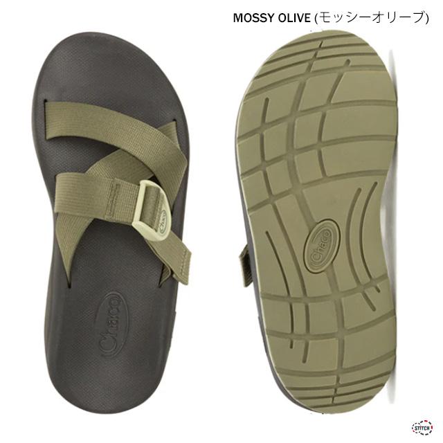 CHACO（チャコ） MENS CUSHZ SLIDE MOSSY OLIVE JCH110021Z (12366184