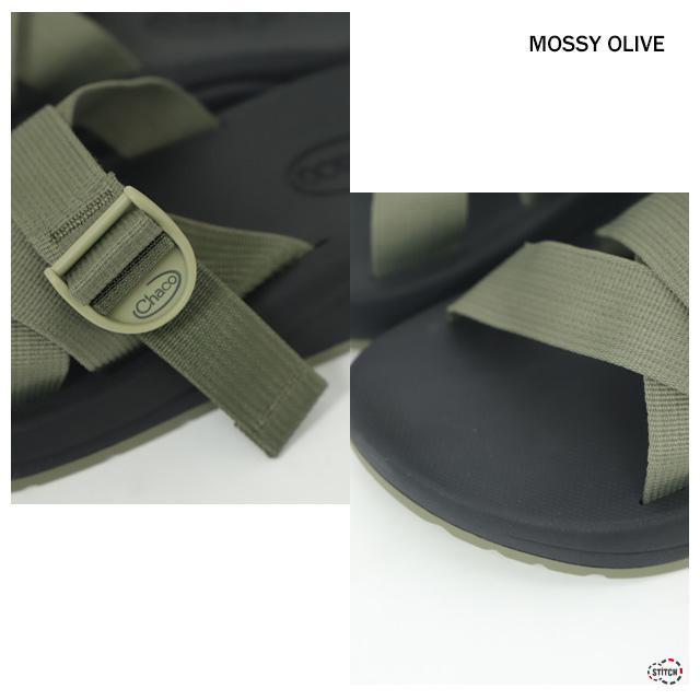 CHACO（チャコ） MENS CUSHZ SLIDE MOSSY OLIVE JCH110021Z (12366184