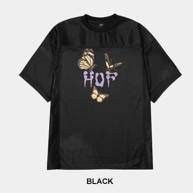 HUF（ハフ） セール 正規取扱店 FLY TRAP MESH CREW KN80123 フライト 