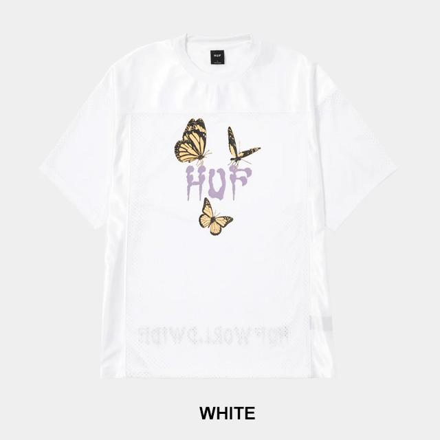 HUF（ハフ） セール 正規取扱店 FLY TRAP MESH CREW KN80123 フライト