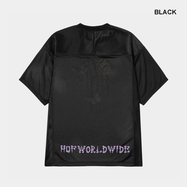 HUF 車プリント メッシュシャツ M HUF（ハフ） サイプレス・ヒル メッシュ Tシャツ HUF x CYPRESS HILL