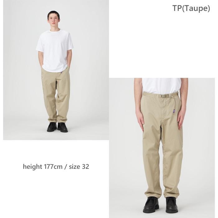 THE NORTH FACE PURPLE LABEL Chino Wide Tapered Field Pants