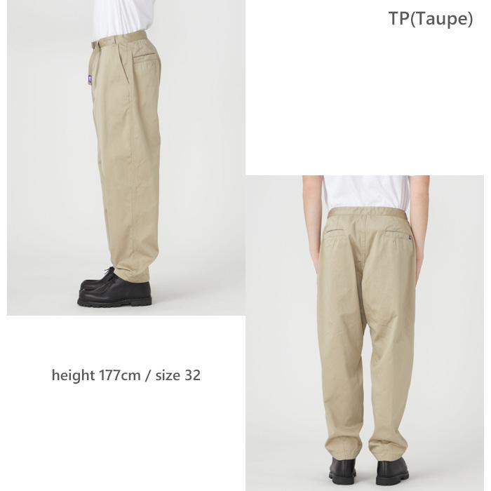 THE NORTH FACE PURPLE LABEL Chino Wide Tapered Field Pants