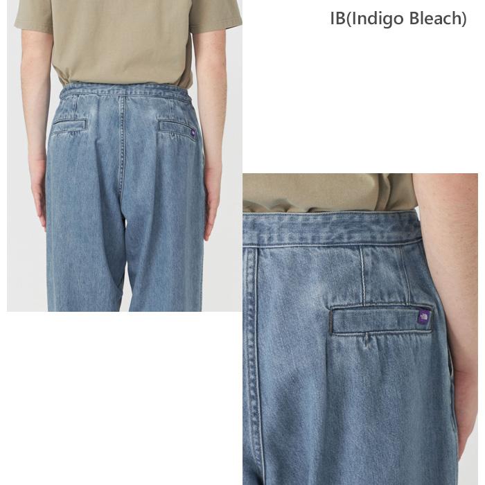 THE NORTH FACE PURPLE LABEL テーパードパンツ THE NORTH FACE PURPLE LABEL Denim Wide Tapered Field Pants