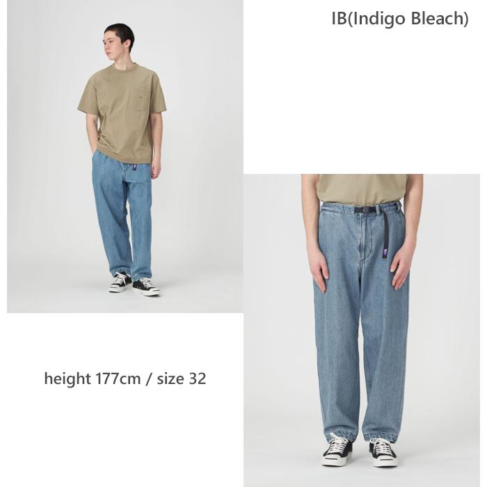 THE NORTH FACE PURPLE LABEL Denim Wide Tapered Field Pants