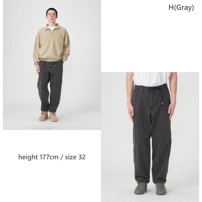 THE NORTH FACE PURPLE LABEL Denim Wide Tapered Field Pants