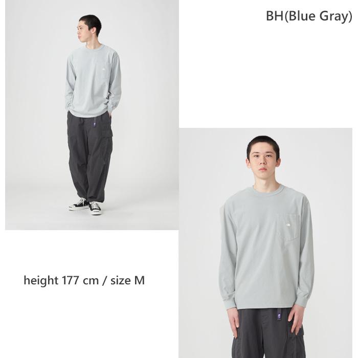 THE NORTH FACE PURPLE LABEL 8oz Field Long Sleeve Pocket Tee