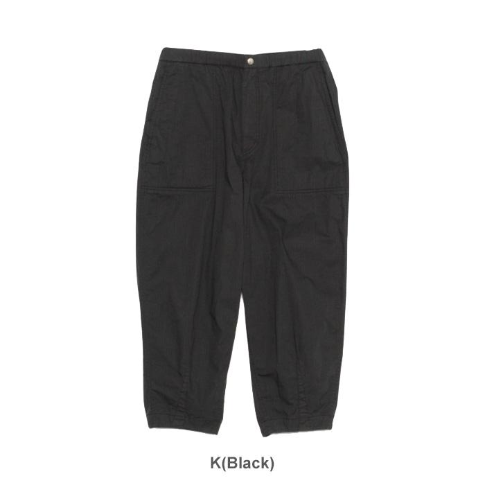 Wide Ripstop 36ブラック ワイドクロップドパンツ FACE NORTH THE Cropped ノースフェイス ザ FACE NORTH Pants｜THE Field パンツ