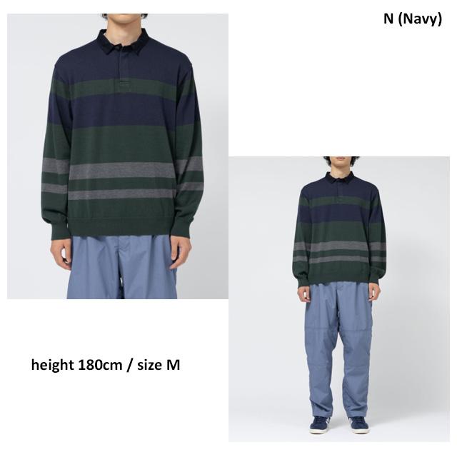 THE NORTH FACE PPL ビッグ ラグビー シャツ 半袖 THE NORTH FACE PURPLE LABEL セール ザ ノースフェイスパープル