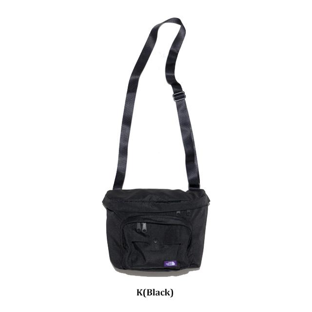 ノースフェイス　パープルレーベル　ショルダーバッグN25FU080(ブラック) THE NORTH FACE PURPLE LABEL CORDURA Nylon Shoulder Bag Black