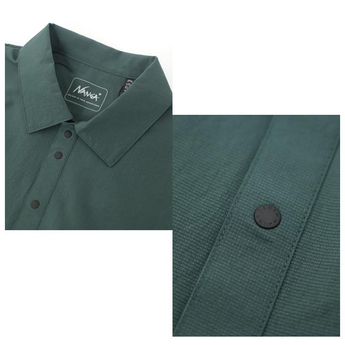 NANGA（ナンガ） NANGA DotAir(R) COMFY POLO SHIRT N2610-1M096A