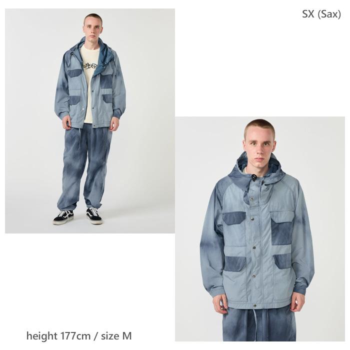 THE NORTH FACE PURPLE LABEL Uneven Dyed Field Mountain Parka