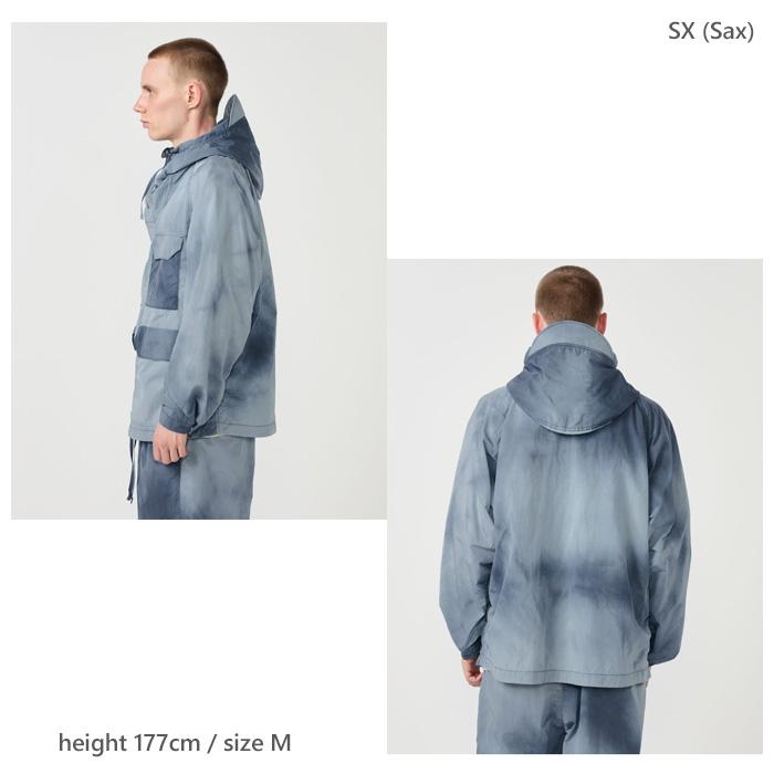 THE NORTH FACE PURPLE LABEL Uneven Dyed Field Mountain Parka