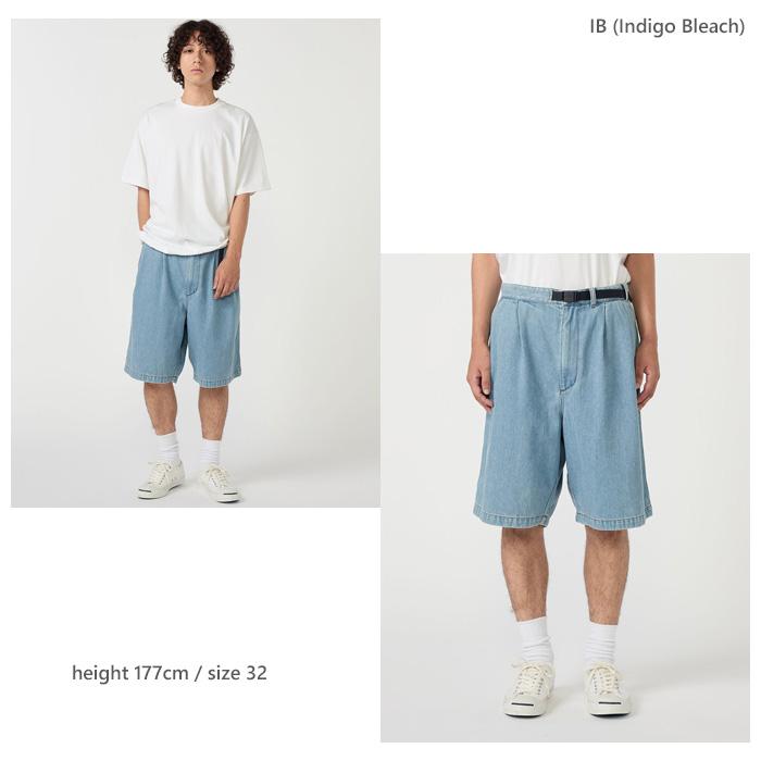 THE NORTH FACE PURPLE LABEL Denim Tuck Field Shorts N26SD074