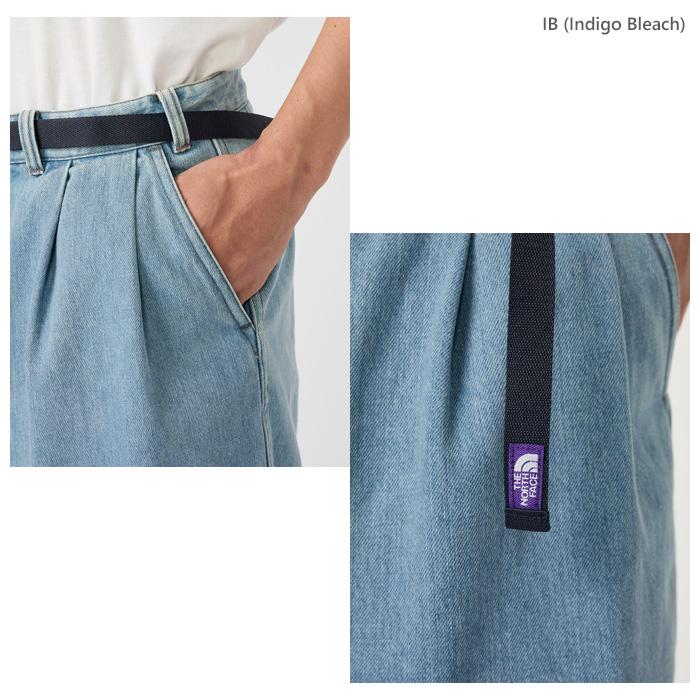 THE NORTH FACE PURPLE LABEL Denim Tuck Field Shorts N26SD074
