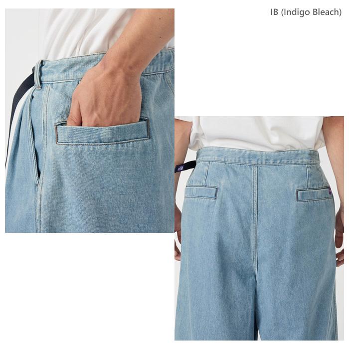 THE NORTH FACE PURPLE LABEL Denim Tuck Field Shorts N26SD074