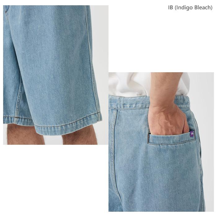 THE NORTH FACE PURPLE LABEL Denim Tuck Field Shorts N26SD074
