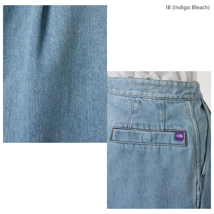THE NORTH FACE PURPLE LABEL Denim Tuck Field Shorts N26SD074