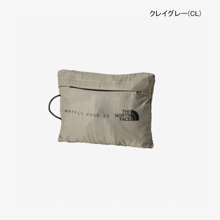 THE NORTH FACE MAYFLY PACK 22 NM62376 メイフライパック22 黒 グレー リュックサック コンパクト 軽量 サブバッグ 旅行 ザ・ノース・フェイス 正規取扱店 | THE NORTH FACE | 11
